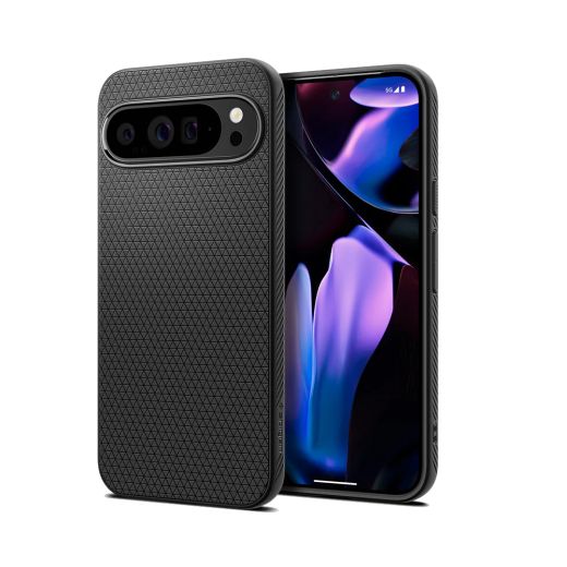 Чехол Spigen Liquid Air Matte Black для Pixel 9 Pro XL (ACS07716)