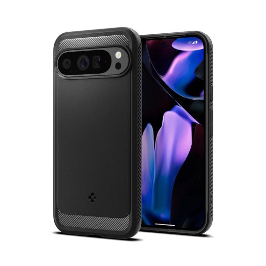 Чохол Spigen Rugged Armor Matte Black для Pixel 9 Pro XL (ACS07719)