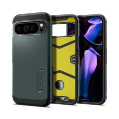 Чехол Spigen Tough Armor Abyss Green для Pixel 9 Pro XL (ACS07728)