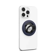 Магнитное кольцо-подставка для телефона Spigen Nano Pop (MagFit) Blueberry Navy (AMP09028)