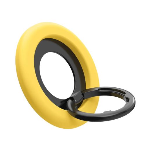 Магнитное кольцо-подставка для телефона Spigen Nano Pop (MagFit) Mango Yellow (AMP09027)