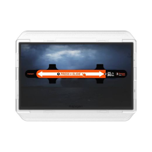 Захисне скло Spigen GLAS.tR EZ Fit | Anti-Glare Screen Protector для Tesla Model S | Model X (2021-2025) (AGL02810)