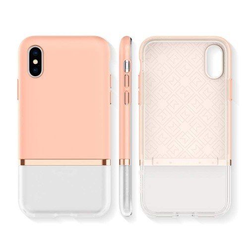 Чохол Spigen La Manon Jupe Milk Peach для iPhone XS