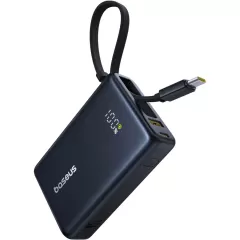 Повербанк Baseus PicoGo Digital Display Power Bank 10000 mAh 45W Black (P10076803123-00)