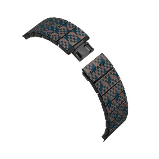 Карбоновий ремінець Pitaka Dreamland Chroma Carbon Band Stairs (AWB2302) для Apple Watch 49mm | 45mm | 44mm