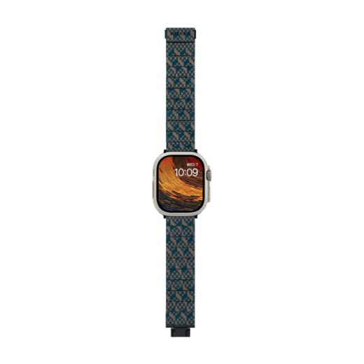 Карбоновий ремінець Pitaka Dreamland Chroma Carbon Band Stairs (AWB2302) для Apple Watch 49mm | 45mm | 44mm