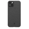 Карбоновый чехол Pitaka MagEZ Case 4 Twill 1500D  Black/Grey для iPhone 15 (KI1501)