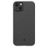 Карбоновый чехол Pitaka MagEZ Case 4 Twill 1500D Black/Grey для iPhone 15 Plus (KI1501M)