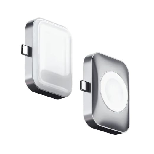 Двосторонній зарядний пристрій Satechi Dual Sided 2 в 1 USB-C Charger для Apple Watch | Airpods (СТ-UC2WCDM)