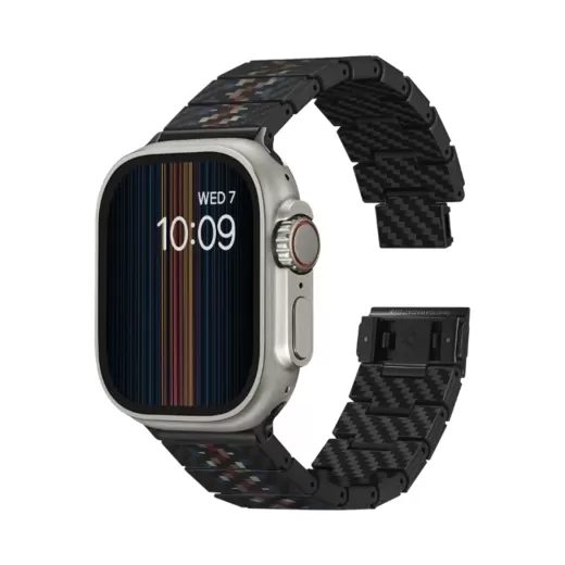 Карбоновый ремешок Pitaka Carbon Fiber Band Rhapsody для Apple Watch 49mm | 45mm | 44mm (AWB2301 | AWB2308)