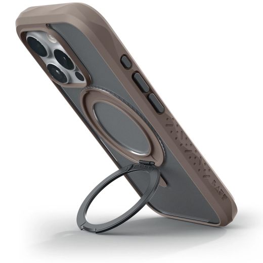 Чехол-подставка Laut Crystal Matter Earth Brown для iPhone 16 Pro Max (L_IP24D_CM_BR)