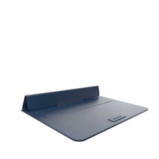 Шкіряна підставка SwitchEasy EasyStand Leather Sleeve Midnight Blue для MacBook 14" M1 (2021) (GS-105-232-201-63)