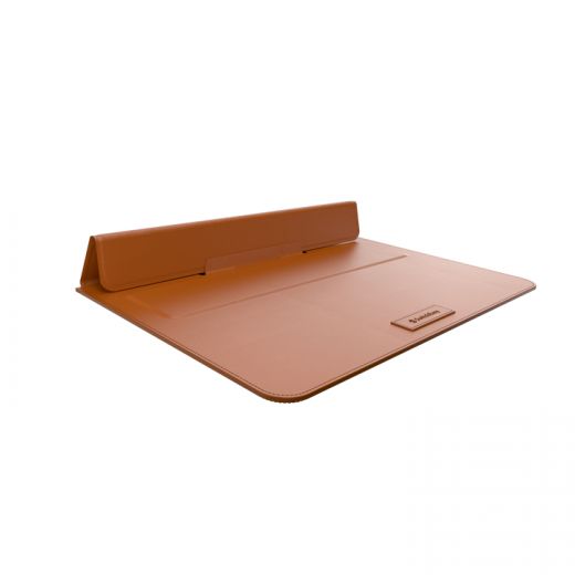 Шкіряна підставка SwitchEasy EasyStand Leather Sleeve Saddle Brown для MacBook 16" M1 (2021) (GS-105-233-201-146)