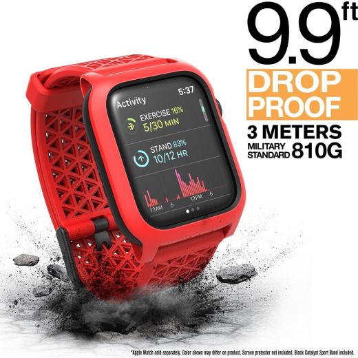 Ремінець Catalyst Impact Protection Flame Red для Apple Watch (45mm | 44mm)
