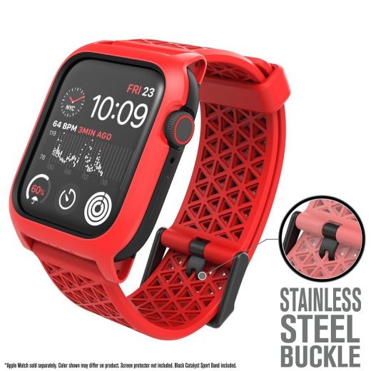 Ремінець Catalyst Impact Protection Flame Red для Apple Watch (45mm | 44mm)