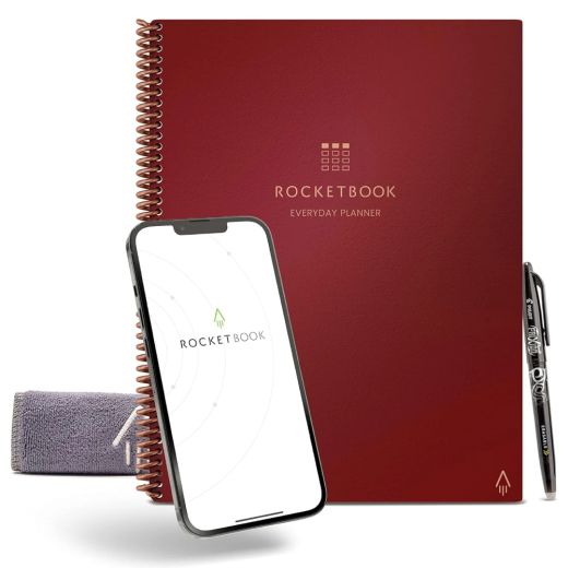 Умный блокнот Rocketbook Everyday Planner A4 Scarlet Sky