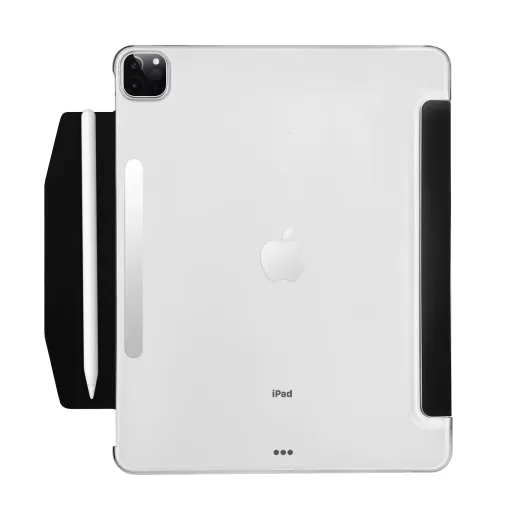 Чохол-книжка Macally Protective Case and Stand Black  для iPad Pro 12.9" (2022 | 2021 | М1 | M2) (BSTANDP6L-B)