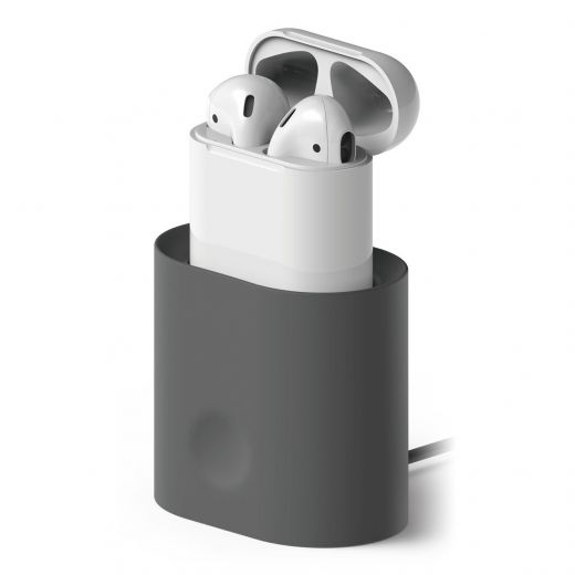 Док-станция Elago AirPods Stand Dark Grey для AirPods