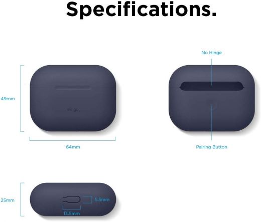 Чохол Elago Case Jean Indigo (EAPPOR-BA-JIN) для Airpods Pro