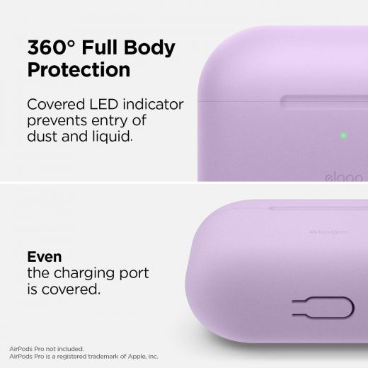 Чохол Elago Case Lavender (EAPPOR-BA-LV) для Airpods Pro