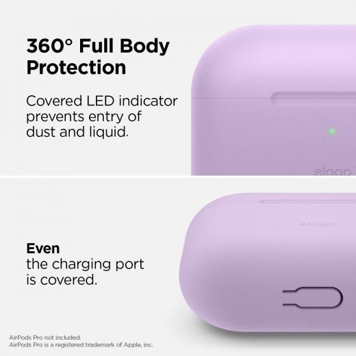 Чохол Elago Original Case Lavender (EAPPOR-BA-LV) для Airpods Pro