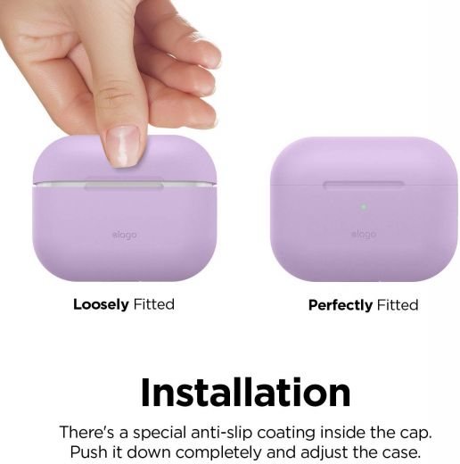 Чохол Elago Case Lavender (EAPPOR-BA-LV) для Airpods Pro