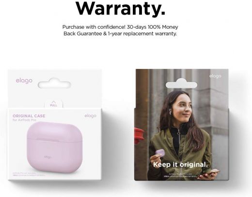 Чохол Elago Case Lavender (EAPPOR-BA-LV) для Airpods Pro