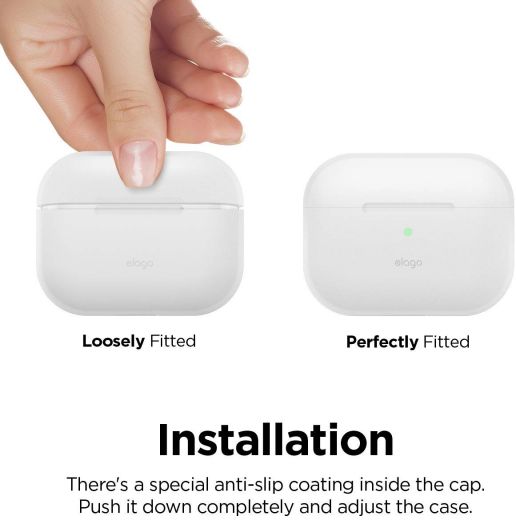 Чохол Elago Case Night Glow Blue (EAPPOR-BA-LUBL) для Airpods Pro