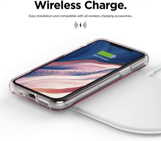 Чохол Elago Clear Hybrid Lovely Pink для iPhone 11