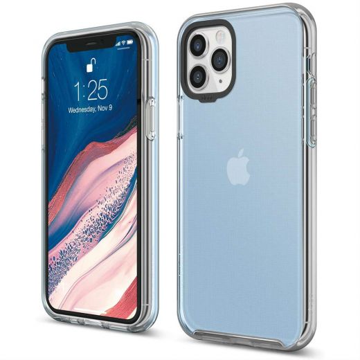 Чехол Elago Clear Hybrid Aqua Blue для iPhone 11 Pro