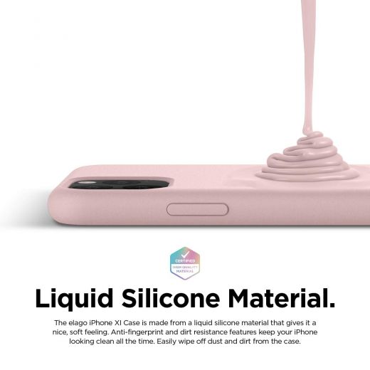 Чохол Elago Silicone Lovely Pink для iPhone 11 Pro Max