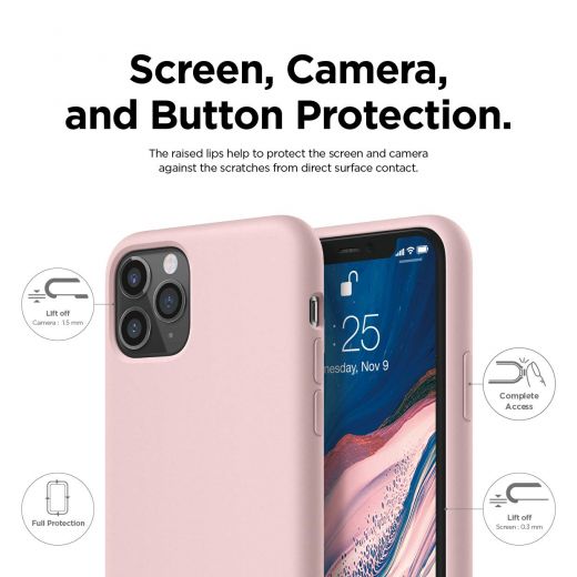 Чехол Elago Silicone Lovely Pink для iPhone 11 Pro Max