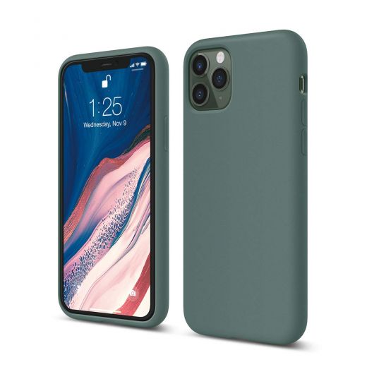 Чохол Elago Silicone Midnight Green для iPhone 11 Pro