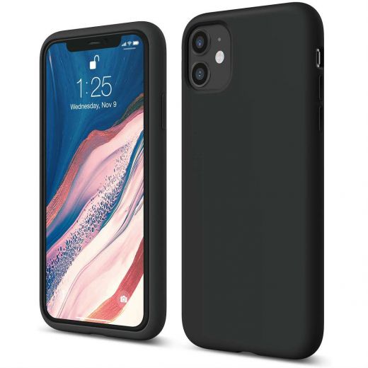 Чохол Elago Silicone Black для iPhone 11