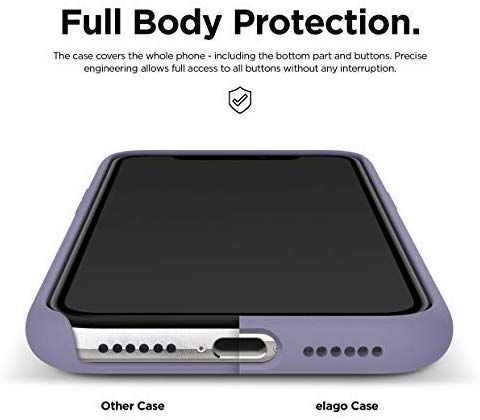Чохол Elago Silicone Lavender Grey для iPhone 11