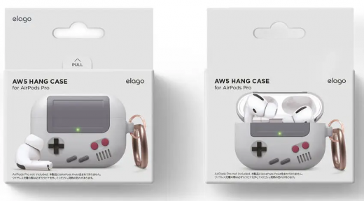 Чохол Elago AW5 Hang Case Light Grey (EAPPAW5-LGY) для Airpods Pro