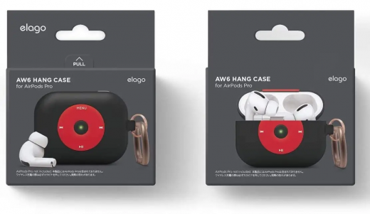 Чохол Elago AW6 Hang Case Black (EAPPAW6-HANG-BK) для Airpods Pro