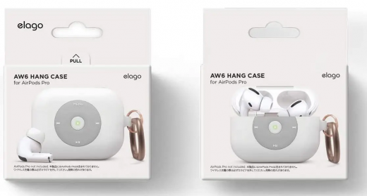 Чехол Elago AW6 Hang Case White (EAPPAW6-HANG-WH) для Airpods Pro
