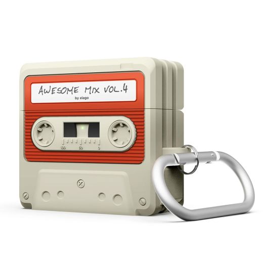 Силіконовий чохол Elago Cassette Tape Case для AirPods 4 (2024) (EAP4TAPE-HANG-CWHRD)