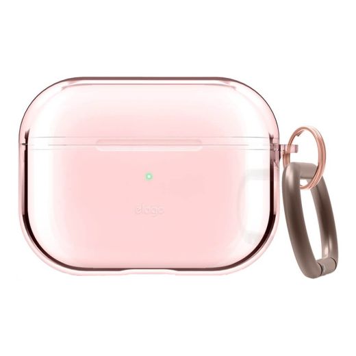 Чохол Elago Clear Case Lovely Pink для Airpods Pro (EAPPCL-HANG-LPK)