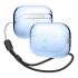 Чохол з ремінцем Elago Clear Case with Nylon Lanyard Aqua Blue для AirPods Pro (2-е покоління) (EAPP2CL-BA+ROSTR-ABL) Чохол з ремінцем Elago Clear Case with Nylon Lanyard Aqua Blue для AirPods Pro (2-е покоління) (EAPP2CL-BA+ROSTR-ABL)