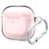 Чехол с карабином Elago Clear Hang Case Lovely Pink для AirPods 4 (2024)