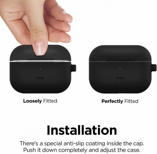 Чехол Elago Hang Case Black (EAPPOR-HANG-BK) для Airpods Pro