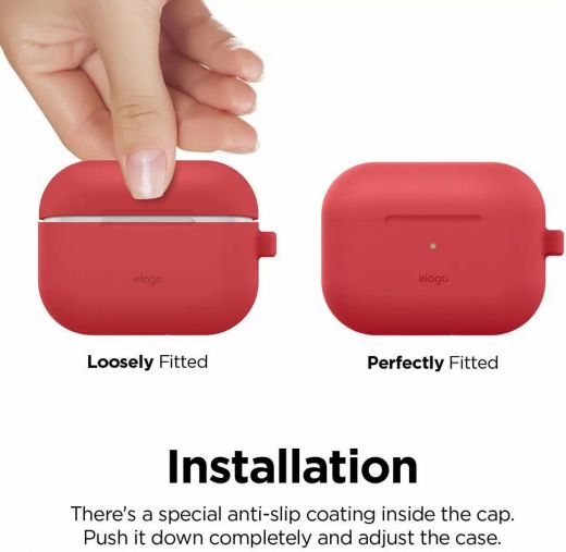 Чохол Elago Hang Original Case Red (EAPPOR-HANG-RD) для Airpods Pro