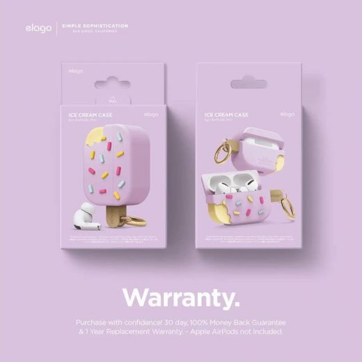 Чехол Elago Ice Cream Case Blueberry (EAPP-ICE-LV) для Airpods Pro