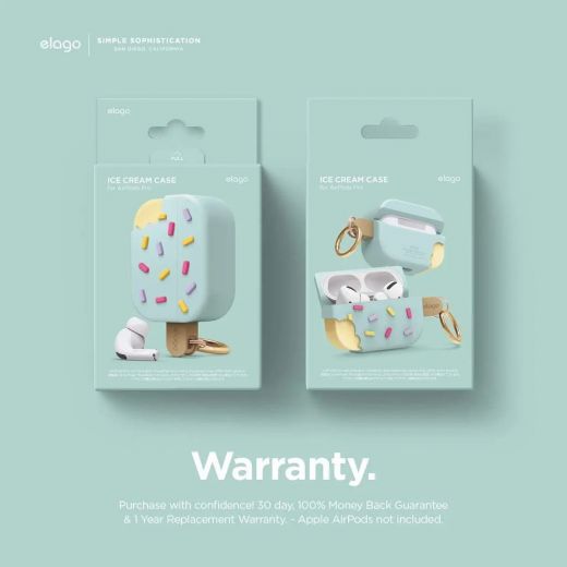 Чехол Elago Ice Cream Case Mint (EAPP-ICE-MT) для Airpods Pro