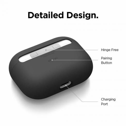 Чехол Elago Liquid Hybrid Case Black (EAPPRH-BK) для Airpods Pro