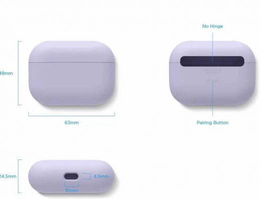 Чехол Elago Liquid Hybrid Case Lavender (EAPPRH-LV) для Airpods Pro