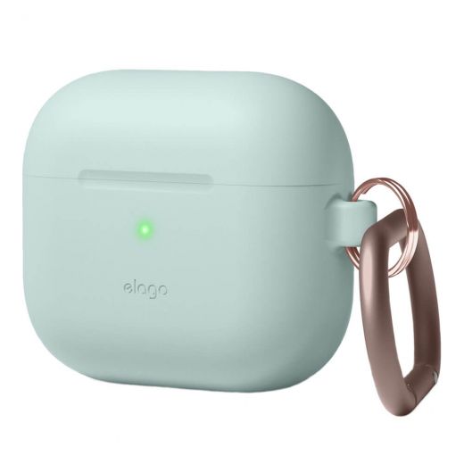 Силіконовий чохол Elago Hang Silicone Case Mint для AirPods 3 (EAP3HG-HANG-MT)