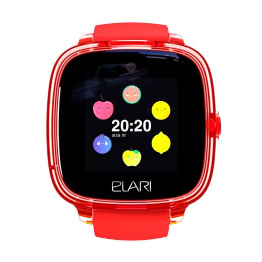 Дитячий смарт-годинник Elari KidPhone Fresh Red з GPS-трекером (KP-F/Red)